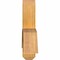 Ekena Millwork Bellingham Rough Sawn Timber Gable Bracket, Western Red Cedar, 48"W x 16"H x 4"D x 4"F, 8/12 Pitch GBW048X16X0404BEL00RWR - alternate 3